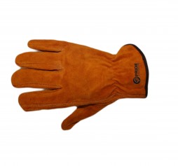 GLOVES LEATHER DRIVERS BROWN
