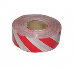 TAPE BARRIER 500M WHITE AND RED